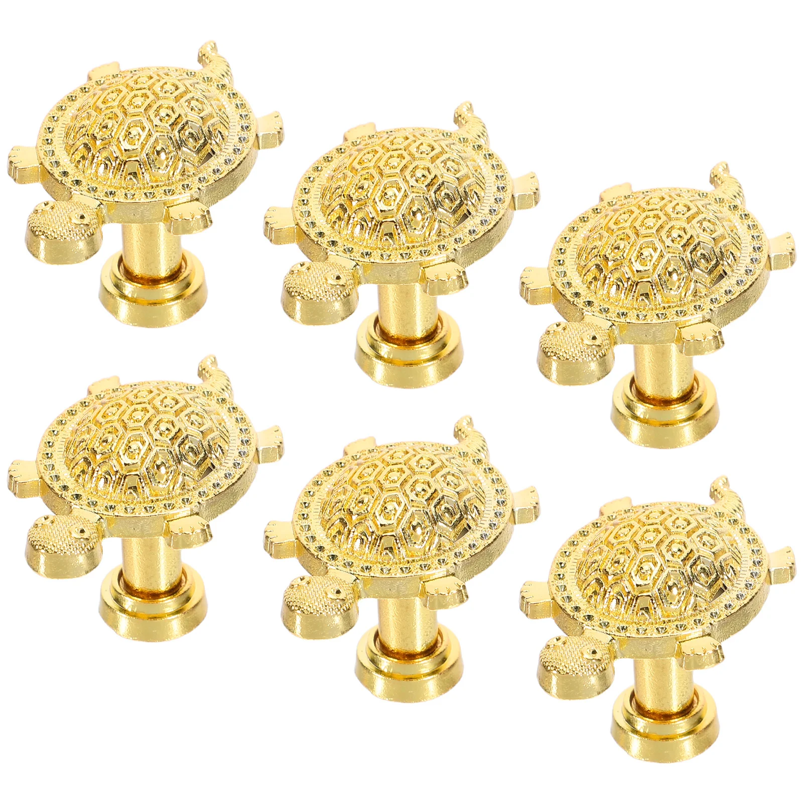 

6pcs Alloy Drawer Knobs Zinc Animal Shape Pulls For Bathroom Drawer Handle Cabinet Hardware Handles