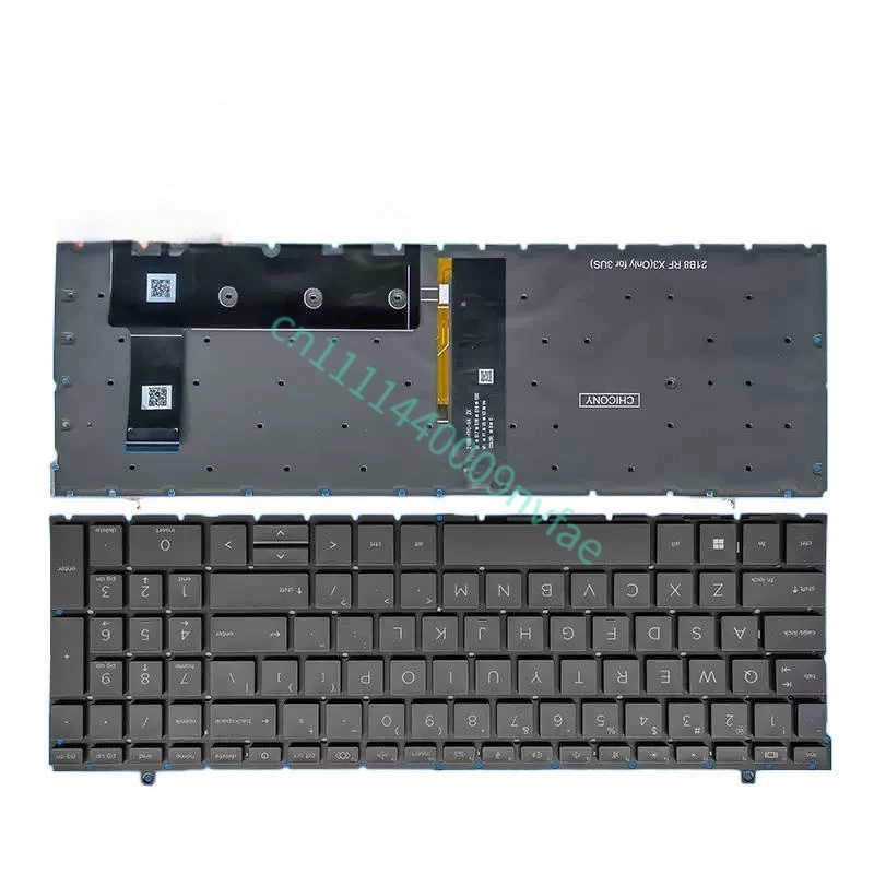 US For HP Zbook Studio 16 inch G9 G10 G11 mobile Workstation HSN-I52C series laptop Keyboard backlight black 0.3