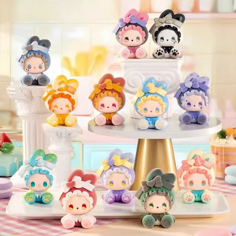 

НОВИНКА: Оригинальная коллекционная мини-фигурка Emma Bunny, серия Debut v2, в закрытой упаковке (слепая коробка), милый настольный декор, модный тренд, подарок