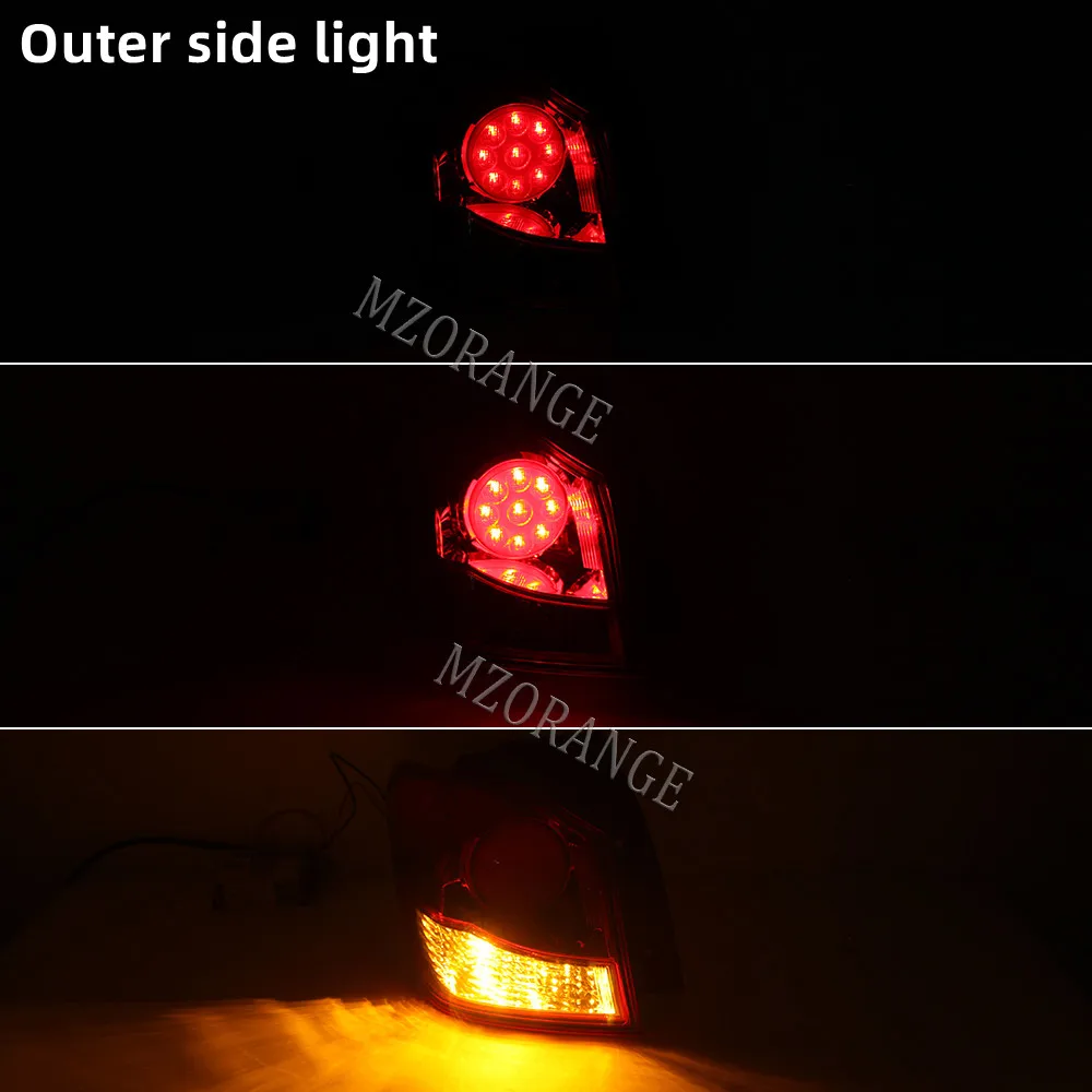 Rear Tail Light for Mitsubishi Outlander Sport ASX RVR GA2W GA5W GA6W 2011 -2019 Brake Stop Turn Signal Lamp Car Accessories