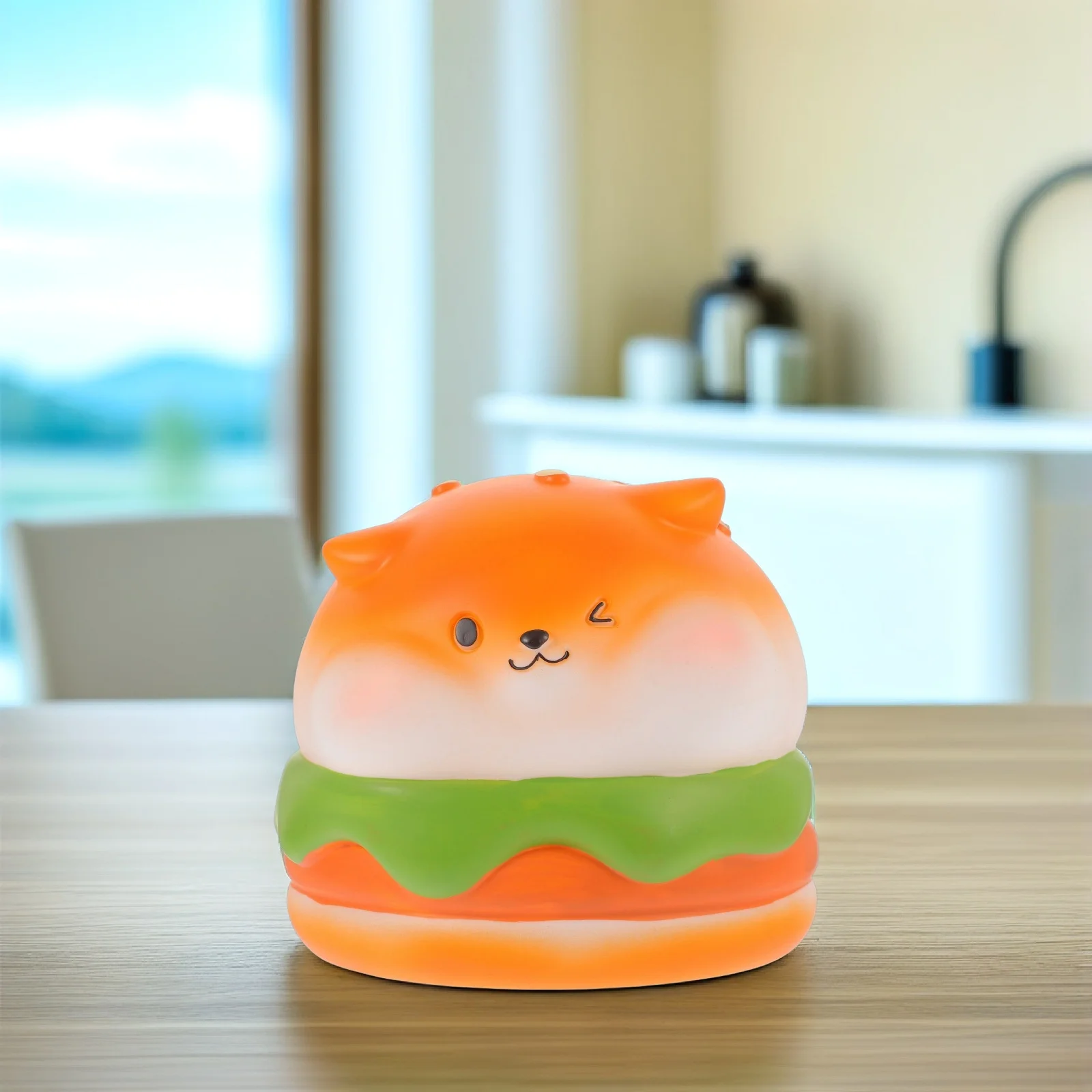 Leuke cartoon spaarpot voor kinderen en volwassenen Creatieve geldbesparende doos Decoratieve muntpot voor thuis Slaapkamer Woonkamer Desktop