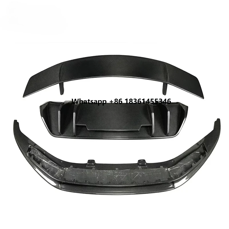 

Dry Carbon Fiber Front Bumper Lip For R8