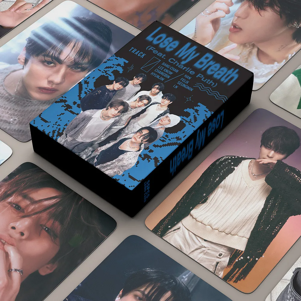 55pcs Kpop Boy Singer Photocard MAGIC SCHOOL New Album Lose My Breath Lomo Cards Photo Print Card Set Fans Collection Postcard