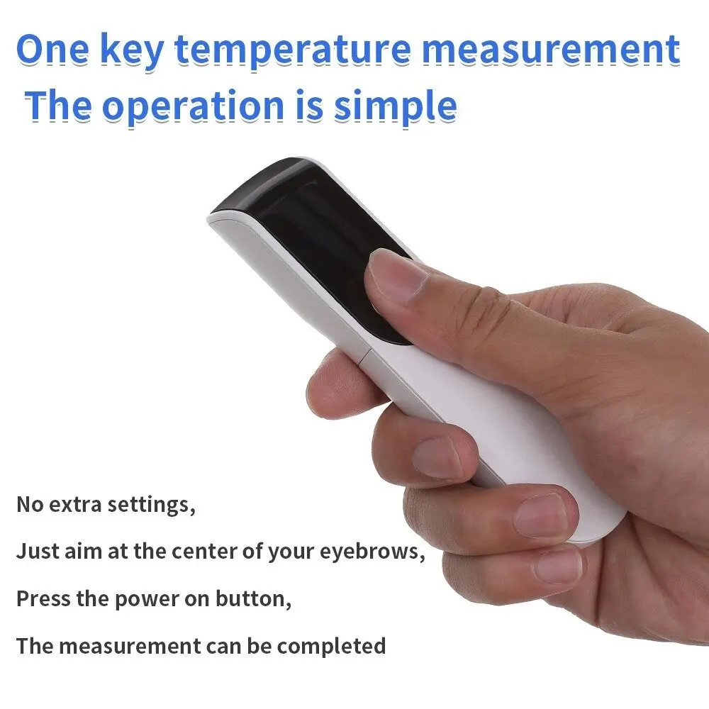 Frontal Temperature Gun Non-Contact Electronic Thermometer Mini Infrared Home Thermometer Portable Frontal Thermometer Gun