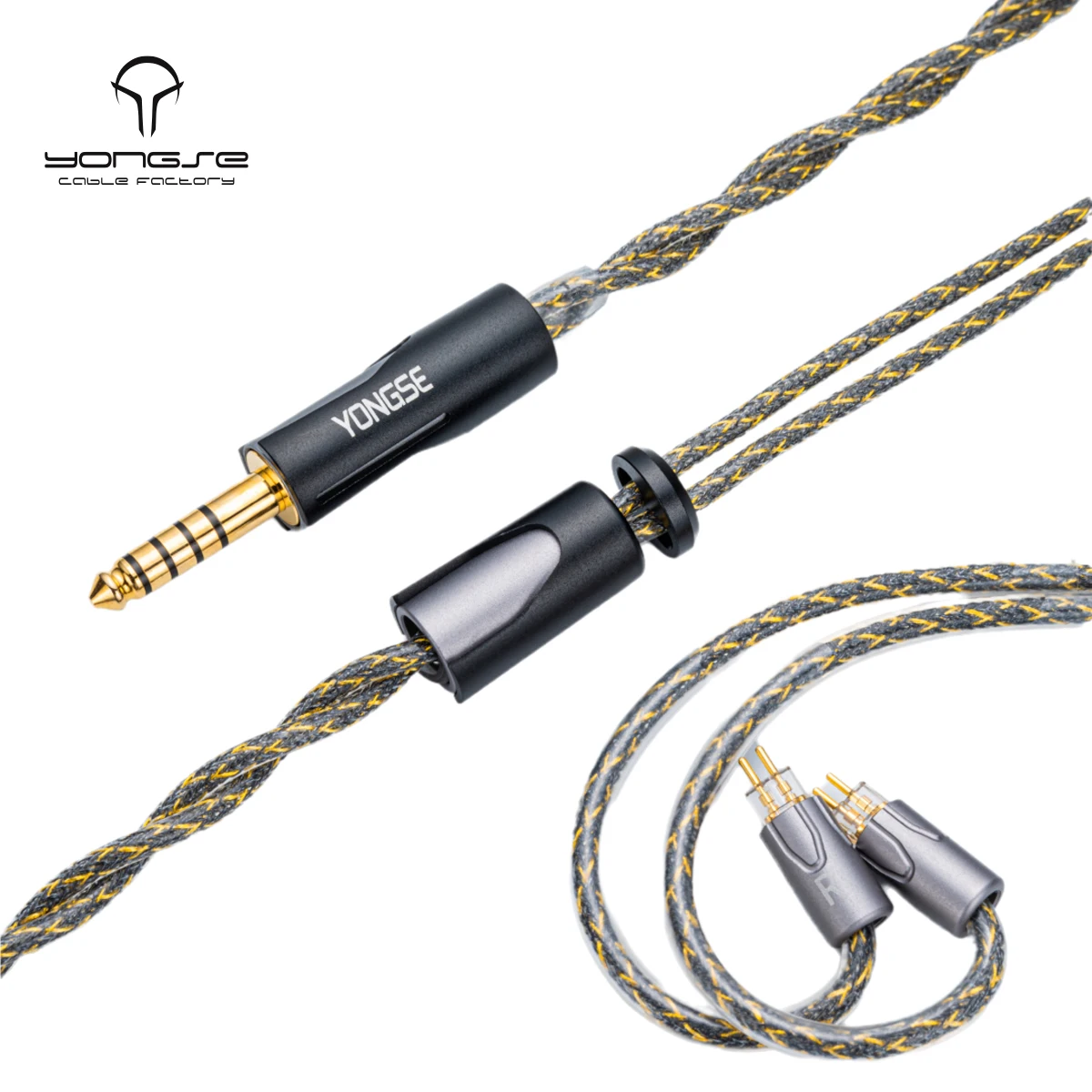 

Yongse SpectraX High Quality Litz Pure Silver+OCC Mixedly Braided Coaxial Earphone Cable