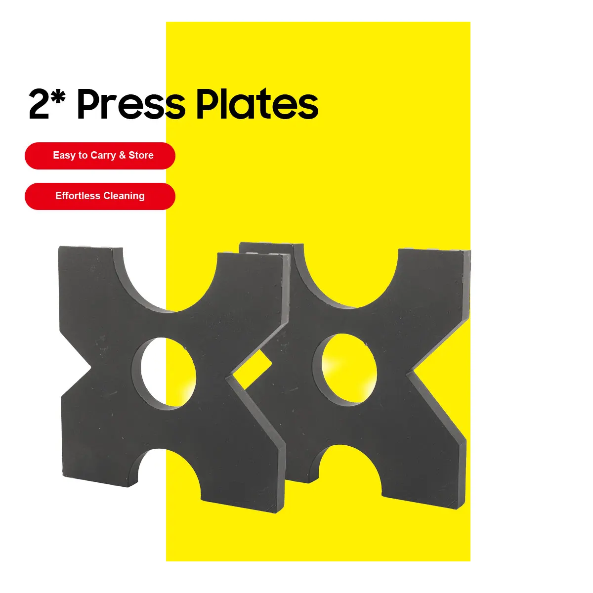 Heavy-Duty Hydraulic Press, 20T & 32T Capacity, Iron Construction 2Pcs Shop Press Plate H Frame Hydraulic Shop Press Plate