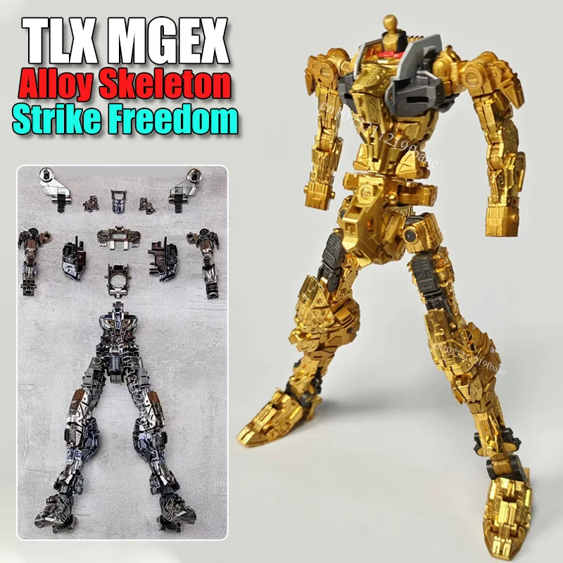 

In Stock TLX Model Strike Freedom MGEX Alloy Skeleton Change Parts Accessory Part Pre-Assembled Skeleton Toy Model Accessory