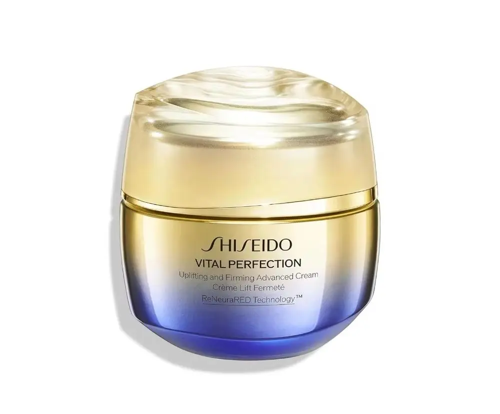 Shiseido Vital Perfection Cream 50ml, Moisturizer for Normal to Dry Skin, Visibly Lifts & Firms, Original Face Skincare Beauty