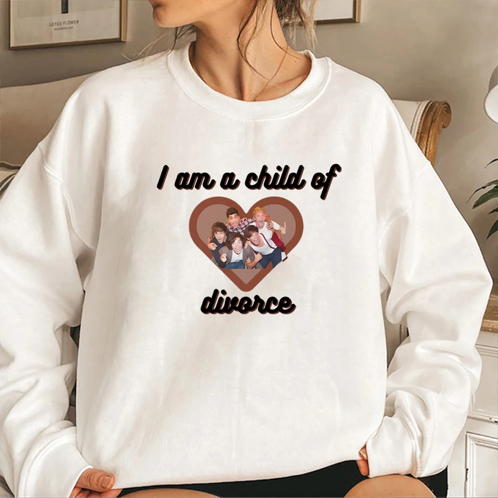 Niall Horan The Show Album Sweatshirt I Am A Child of Divorce 1D Group Shirt Retro 90s Y2k Niall Horan Hoodie Trendy Sweatshirts