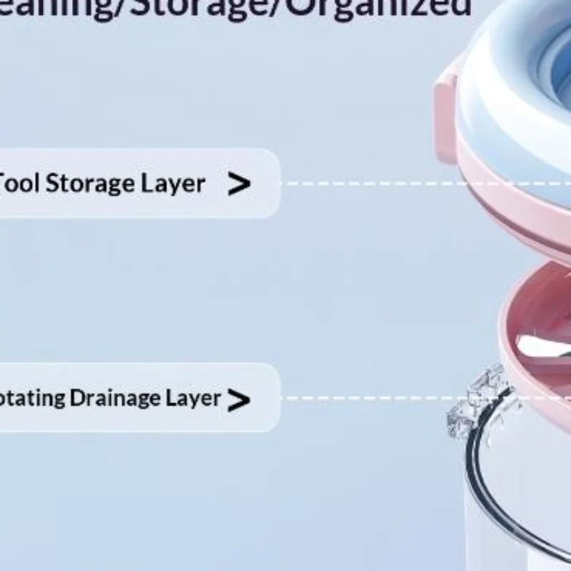 Portable Home Braces Cleaner Box Teeth Retainer Storage Box With Mirror Manual Rotary Dental Aligner Case For Travel Home Use