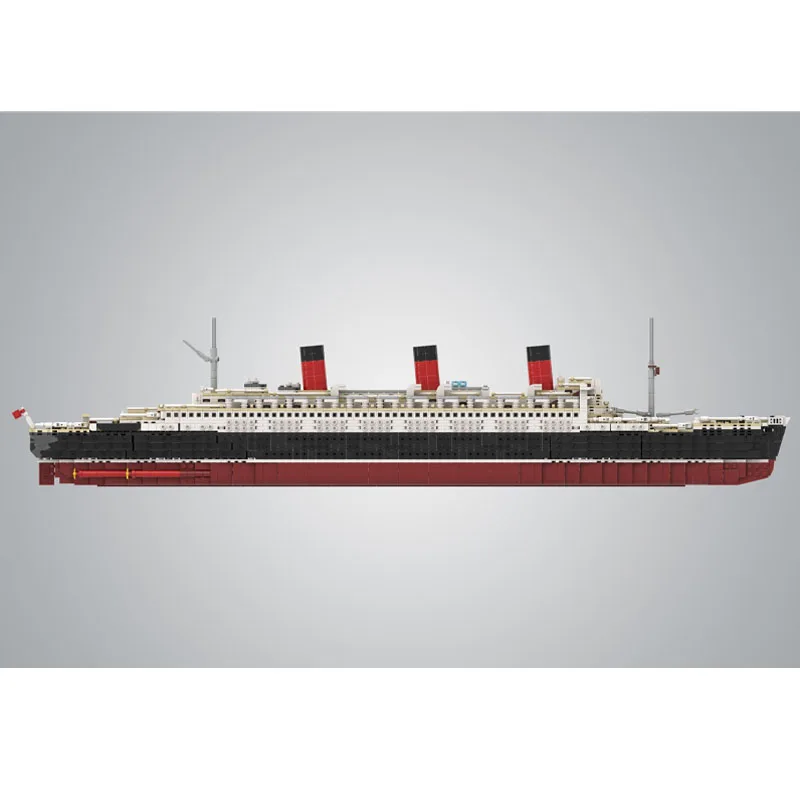 

MOC-213150 New Nautical Super Luxury Cruise Ship Building Block Model 3797 Parts Boys Children's Birthday Christmas Toy Gift