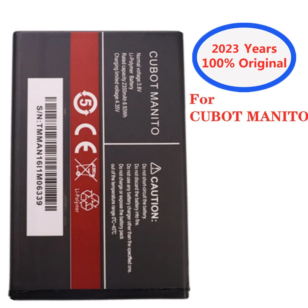 

2023 Years New 2350mAh MANITO Original Battery For CUBOT MANITO Phone Replacement Batteries In Stock + Tracking Number