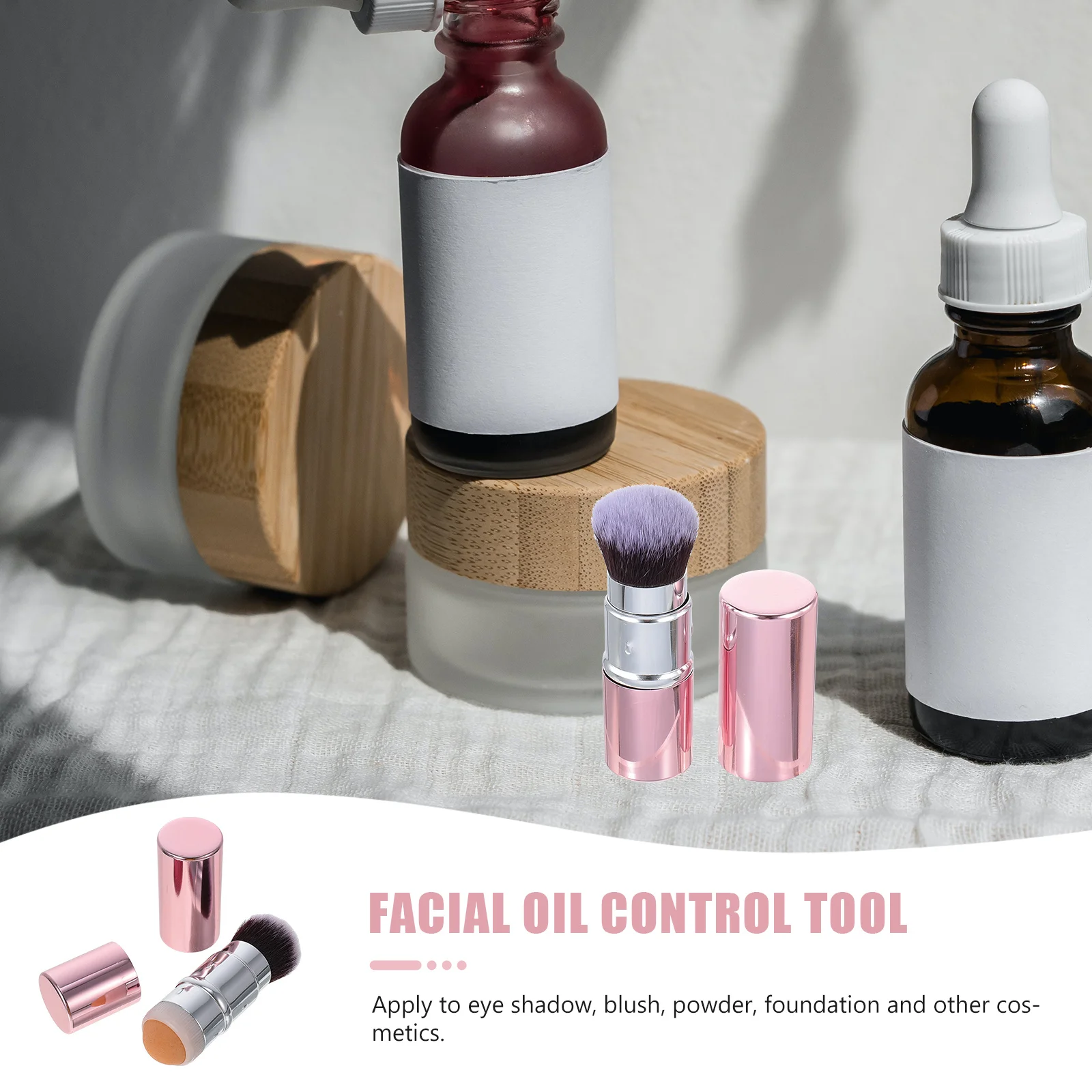 油吸収火山石 - 毛穴クレンジング用エンドフェイスマッサージャー オイルコントロール フェイシャルスキンケアツール ポータブル