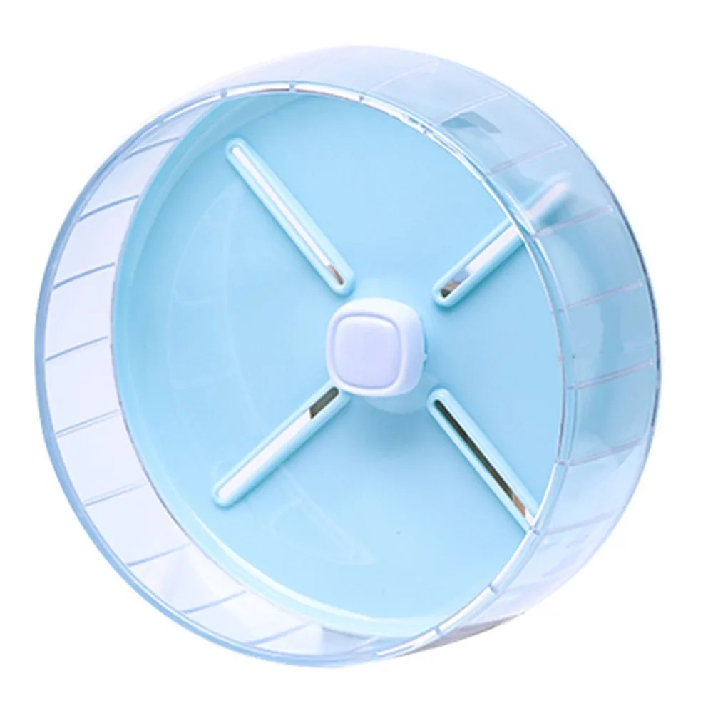 Acrylic Hamster Exercise Wheel Anti Slip Design Bite Resistant Hamster Running Wheel 20cm Diameter Small Pet Wheel Cage Use