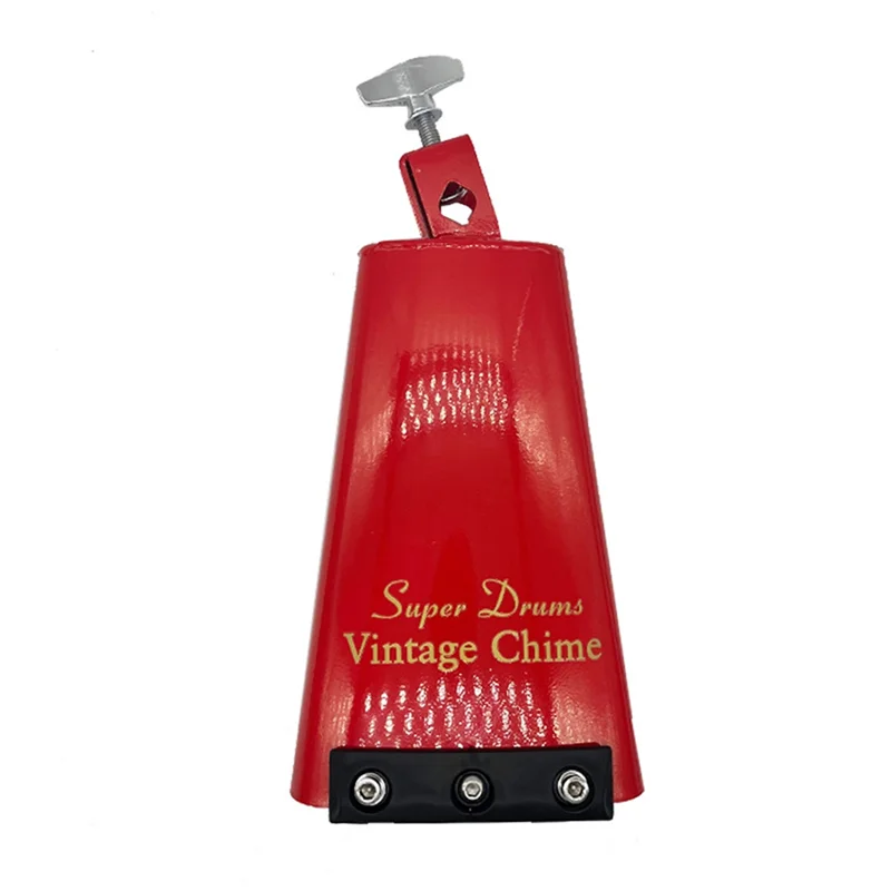 

Y67A-Cowbell 8.5 Inch Cowbell Noise Makers Portable Cheering Bell For Jazz Drums Percussion Instrument Drum Set