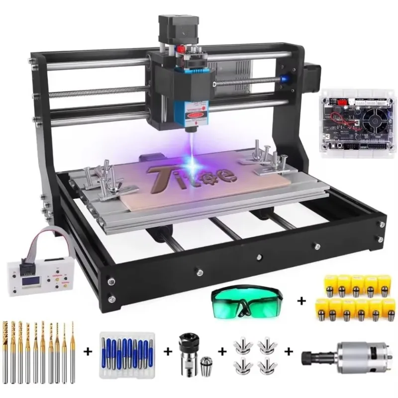 

Для 2 в 1 7000 МВт CNC 3018 Pro гравер MachineGRBL Control 3-осевой фрезерный станок «сделай сам» Пластиковая акриловая печатная плата ПВХ Резьба по дереву Фрезерование