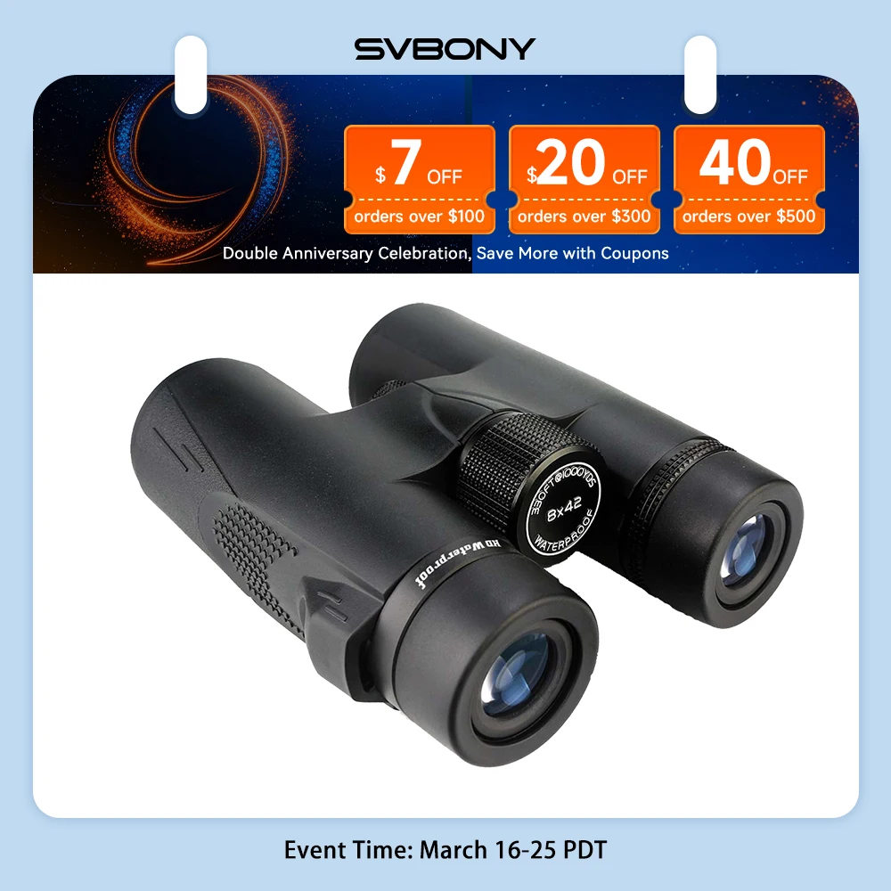 Svbony SV47 Binoculars for Adults,
