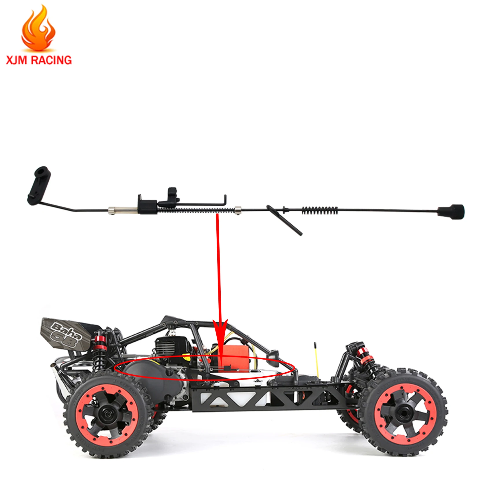 Brake Lever or Cam or Fixed Disc Spacer Holder Plate Disc Brake Hub for 1/5 HPI Rofun Rovan KM Baja 5B 5T 5SC Rc Car Parts