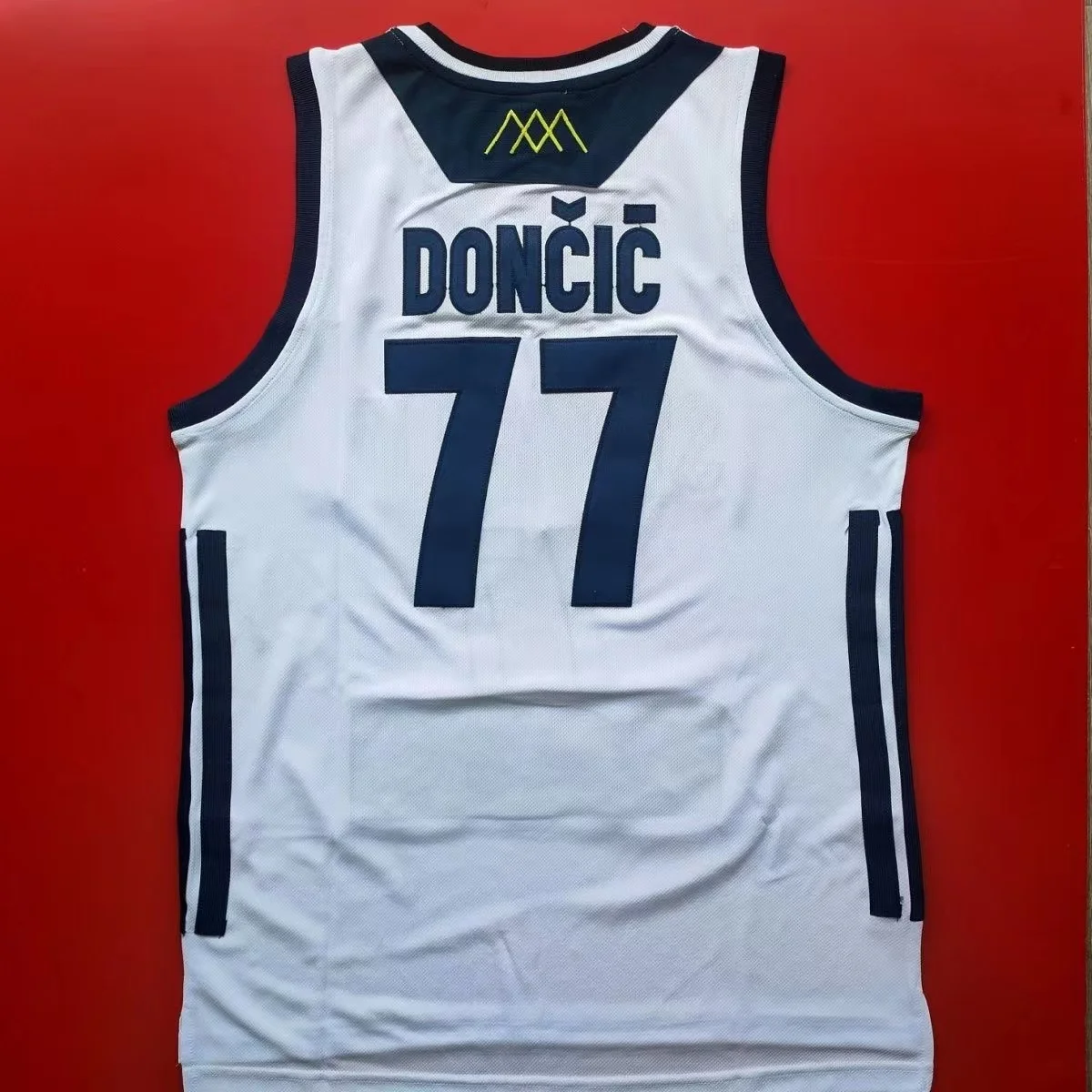 2019 Słowacja 77 Doncic koszulki Koszulka sportowa Nowe koszulki sportowe Hot