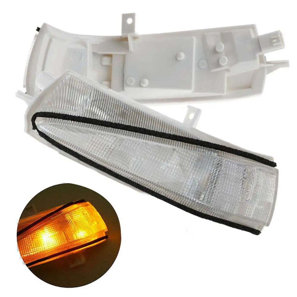  for Honda 2006-2011 Rearview Side Mirror LED Turn Signal Wing Car Outer Mirror Lights Lamps Accessories F6T6