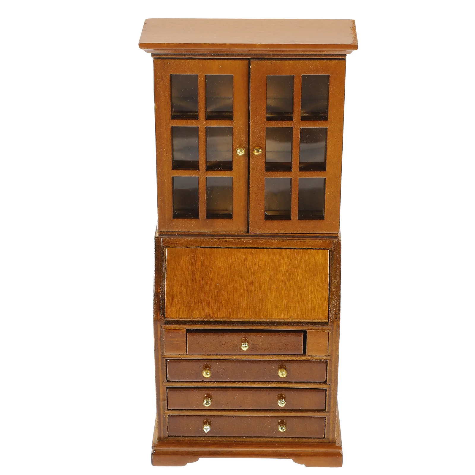 Mini armoire Miniature en bois, ornement pour maison de poupée, artisanat, décoration de cuisine, échelle 1/12, jeu de simulation, photographie