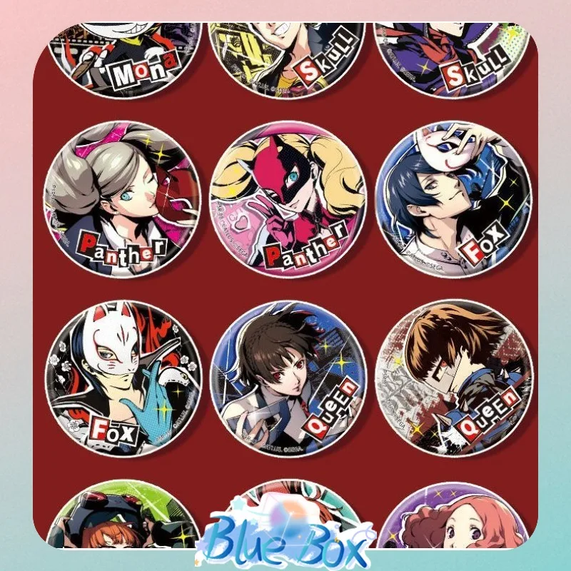 

Genuine Kayou Persona 5 Royal Badge Series Metal Badge Pin Collectible Game Merch Home Decor Blind Box Birthday Gift In Stock