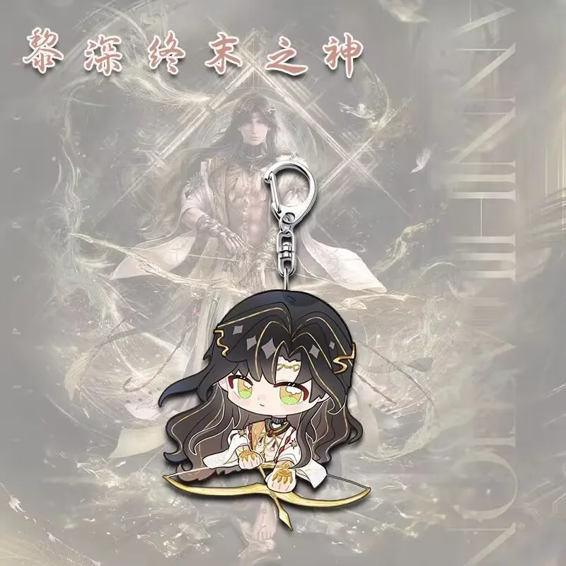 "الحب والفضاء العميق 'لي شين' نهاية الله لعبة لطيفة محيطية حقيبة مدرسية محمولة لتزيين سلسلة المفاتيح.