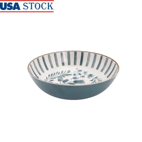 Serveringsskål i bambumelamin, hållbar, splitterskyddad, lätt, diskmaskinssäker, elegant, modern design, perfekt för inomhusbruk och utomhusbruk. 12 best sales skål melamin - №2