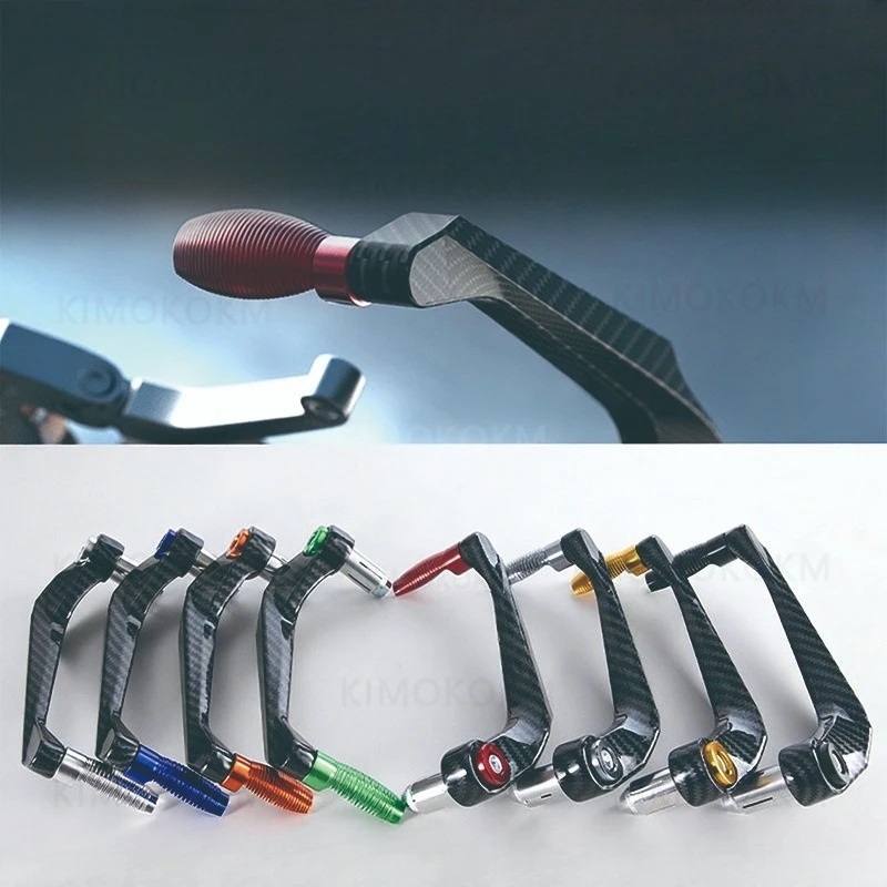Motorcycle CNC Aluminum Handlebar Brake & Clutch Lever Handguard Shield and Protector Gear Modification Accessories