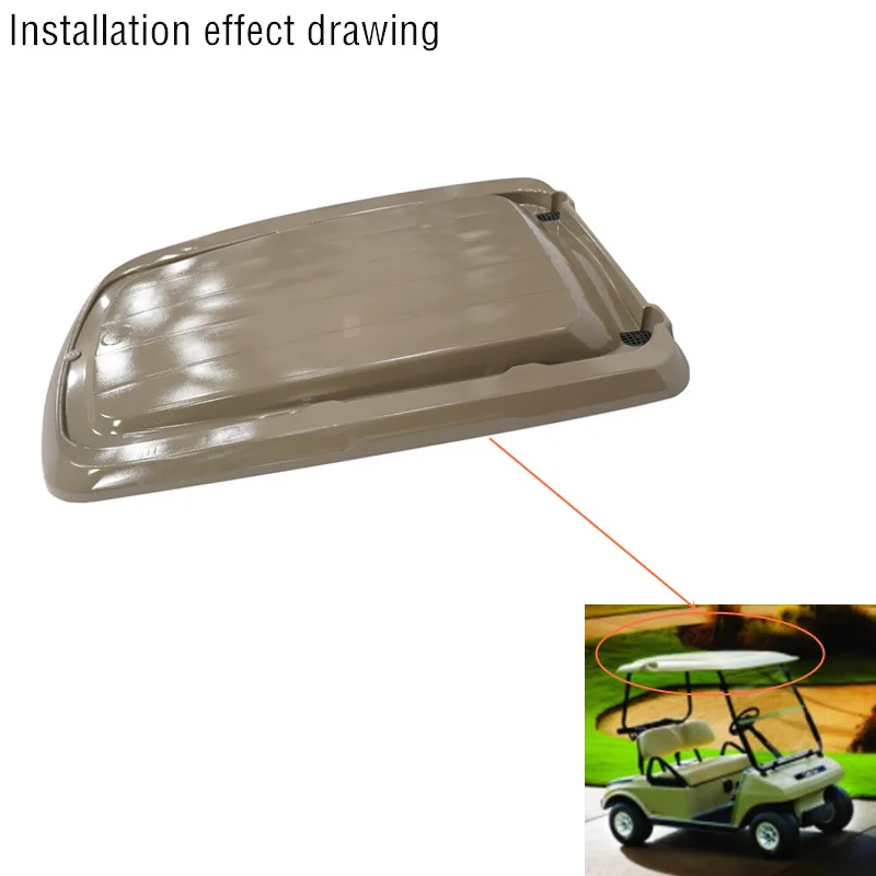 Electric golf cart accessories, electric car ceiling
