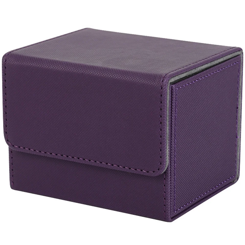 صندوق تخزين لبطاقات البولي يوريثان، منظم بطاقات الألعاب، حامل محمول ذو سعة كبيرة، بطانة ناعمة، حماية من الخدش #5