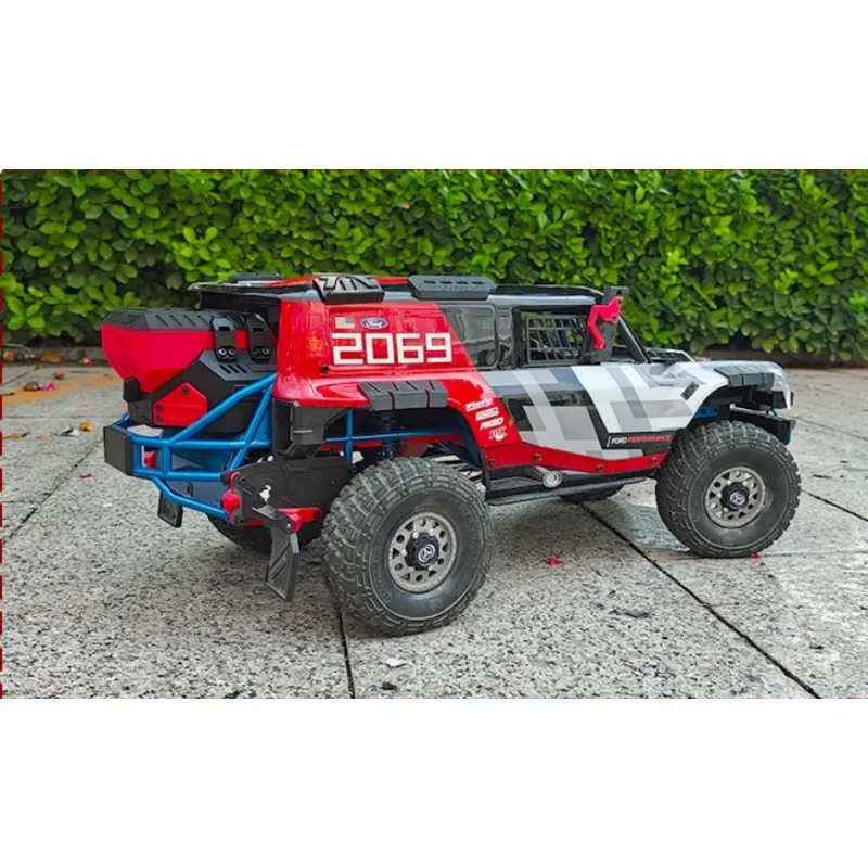 MJX H8P 1/8 ブロンコ RC クローラー リアトランク収納ボックス アップグレードパーツ 装飾アクセサリー 穴あけ不要の取り付け