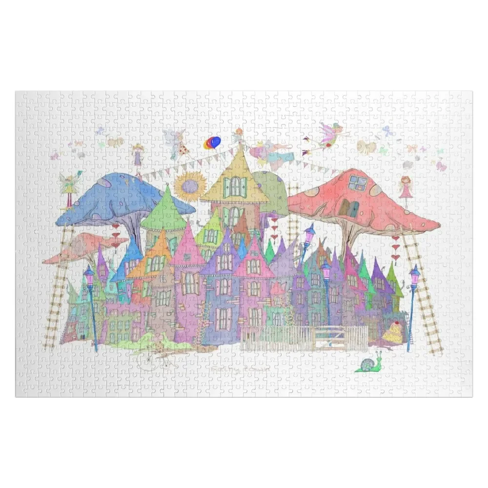 

Fairy town Jigsaw Puzzle Customized Picture Personalized Baby Object Puzzle