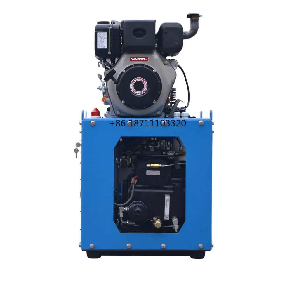 Mini Belt Driven Compresor De Aire Industrial 35cfm Air Compressor Compressor Air Diesel