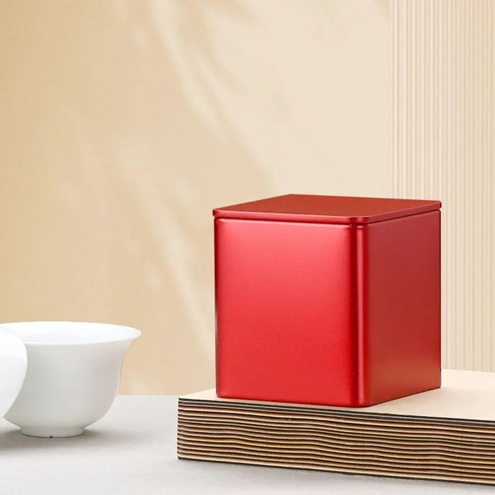 

Высокое качество жестяная банка для чая квадратная влагостойкая банка для чая большой емкости герметичная чайная банка для дома и путешествий