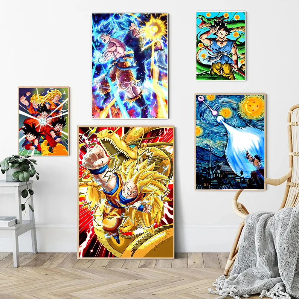 Japanese Anime Diamond Paintin - Resin Art Goku ulasan dan harga