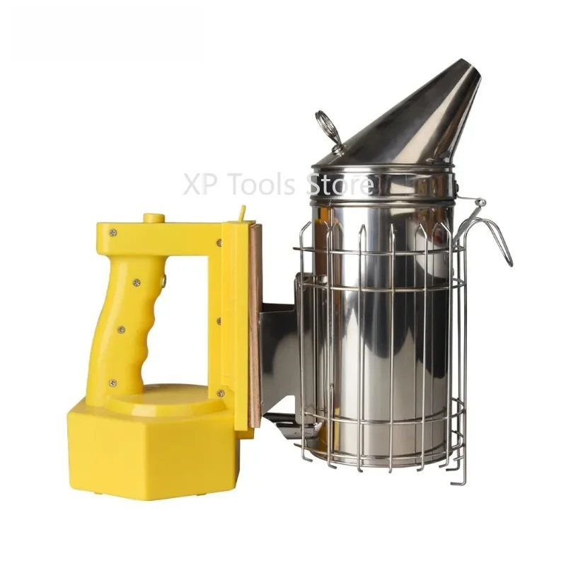 Beekeeping Electric Smoker Tool - Heavy-Duty Stainless Steel, Bee Smoking/Repelling Device, for Honey Bee Hive Maintenance