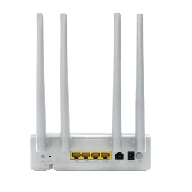 FTTH Router 4GE FXS VOIP 802.11 ac/ax gpon onu wifi 6 AX1800