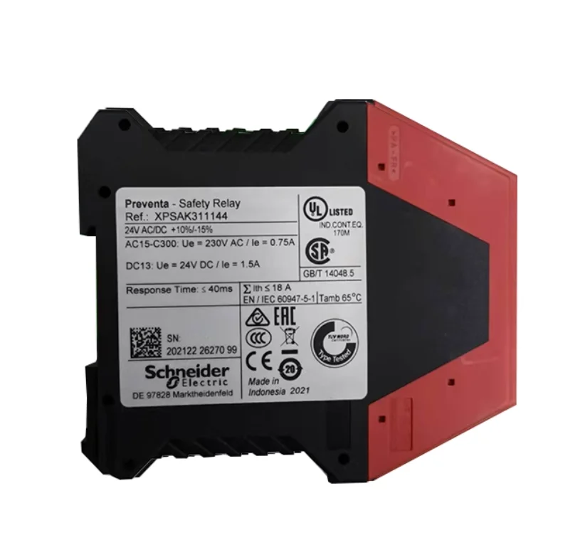 Original Safety Relay XPSBAC14AP XPSUAF13AP XPSAF5130 XPSAK311144 XPSAC5121 XPSAK371144 XPSAC3721 XPSAC5121P