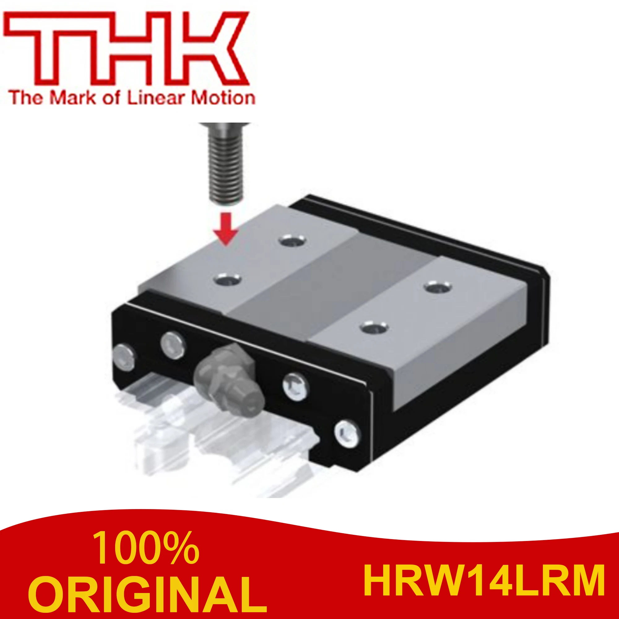 

THK Linear Guide HRW14LRM HRW14LRM1UU HRW14 HRW Rails for 3D Printer CNC Linear Actuator Bearings Guideway Spindle Guides Robot