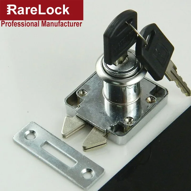 Double Hook Cabinet Drawer Lock for Home Drawer School Storage Box GYM Locker Boat Car Truck Rarelock JA43 G1