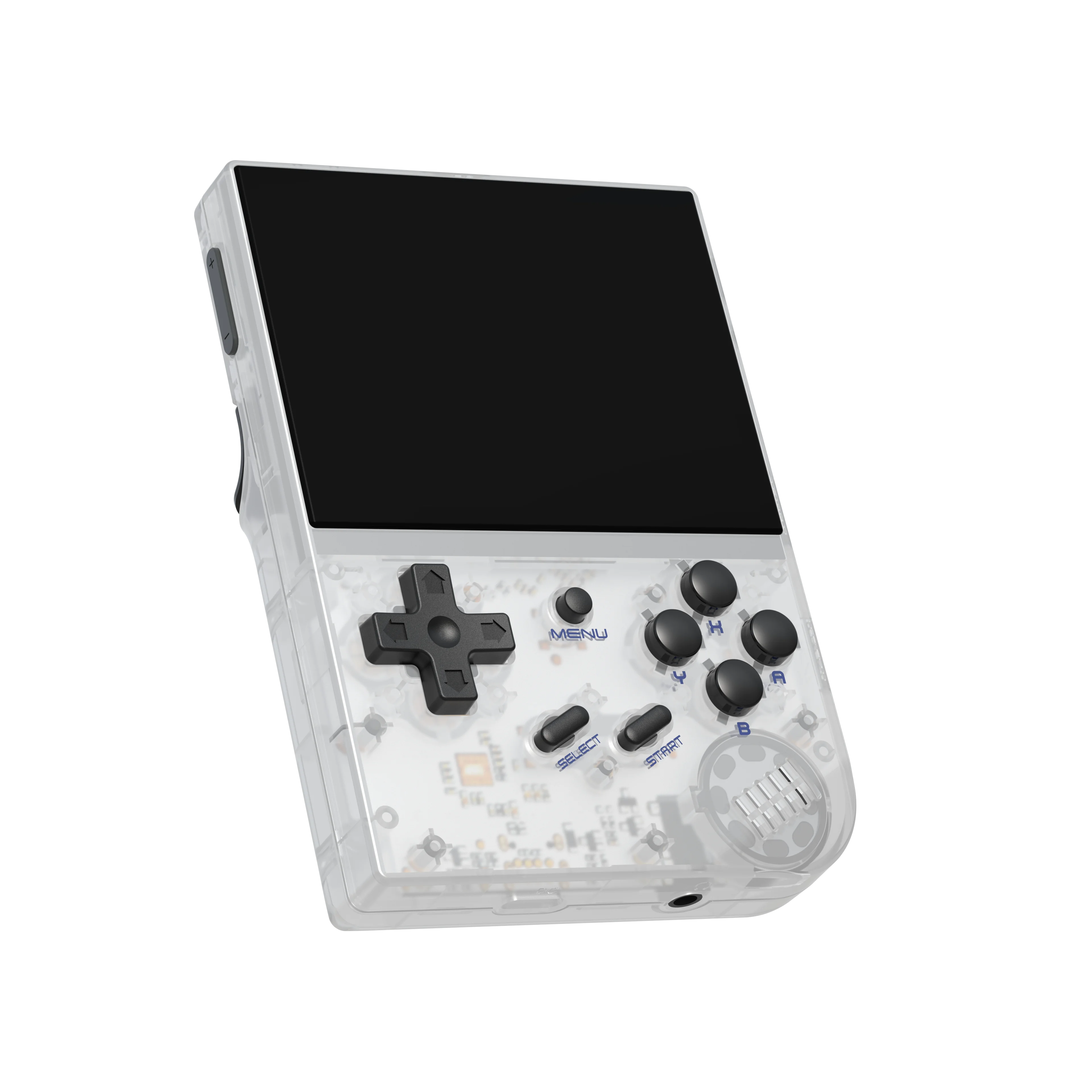 SXMA ANBERNIC RG35xx 64G Portable Game Console 3.5 Inch IPS Full Viewing Angle Screen Linux System Game Player WHITE