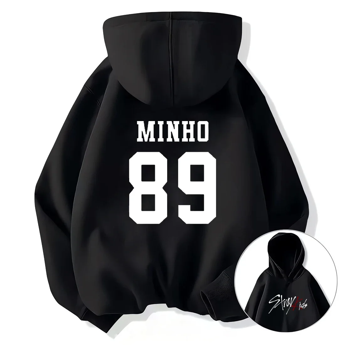 Retro Printed Hoodies Hip-hop Style Casual Wear Long-sleeved Wool Sweatshirts and Unisex Sweatshirts