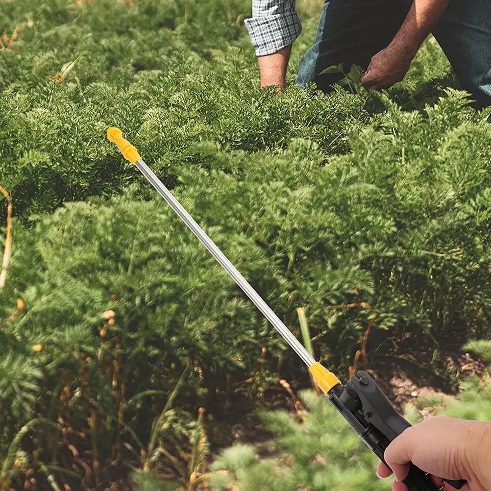 

4pcs Stainless Steel Sprayers Extension Pole Telescopic Long Gardening Agriculture Supplies Consistent Spraying Durable Sturdy