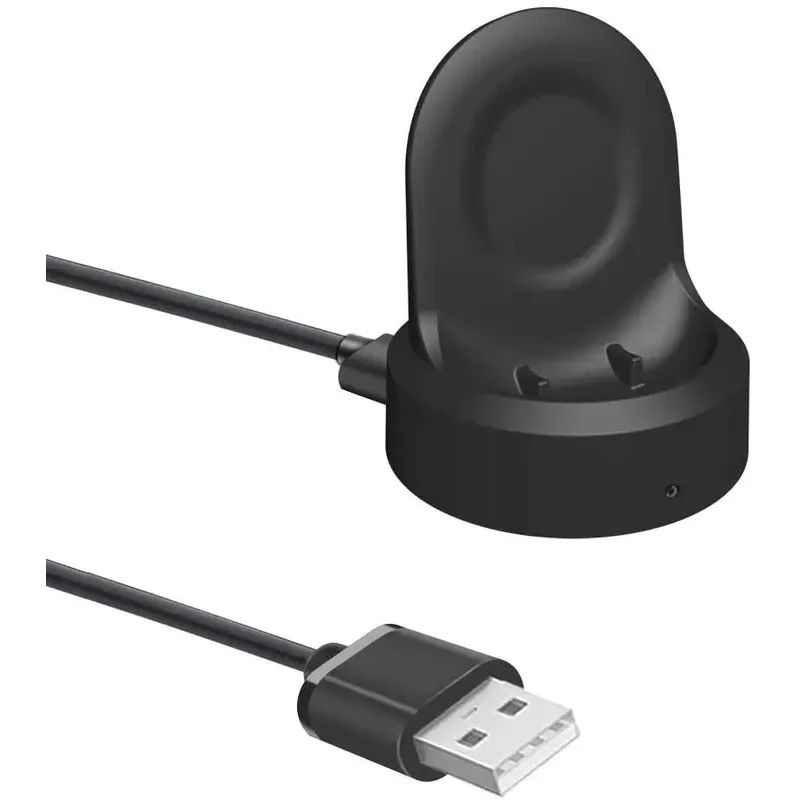

База беспроводного быстрого зарядного устройства для Samsung Gear S2 S3 S4Frontier Watch USB-кабель для зарядки для Samsung Galaxy Watch SM-R800 R810 R815