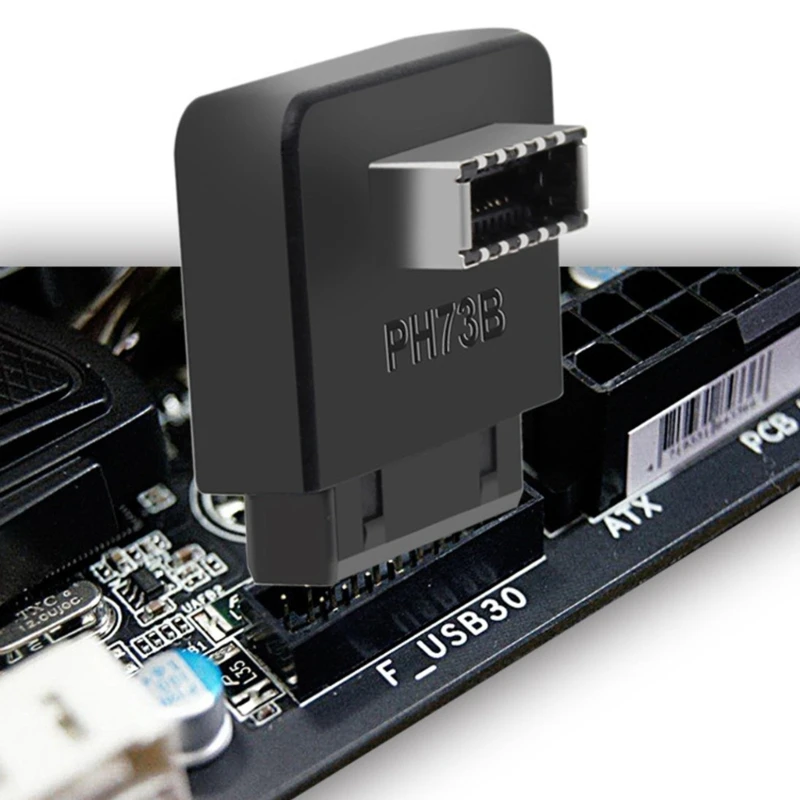 محول اللوحة الأمامية USB الداخلية typee إلى USB3.0 19/20PIN رأس للوحات الأم K1KF