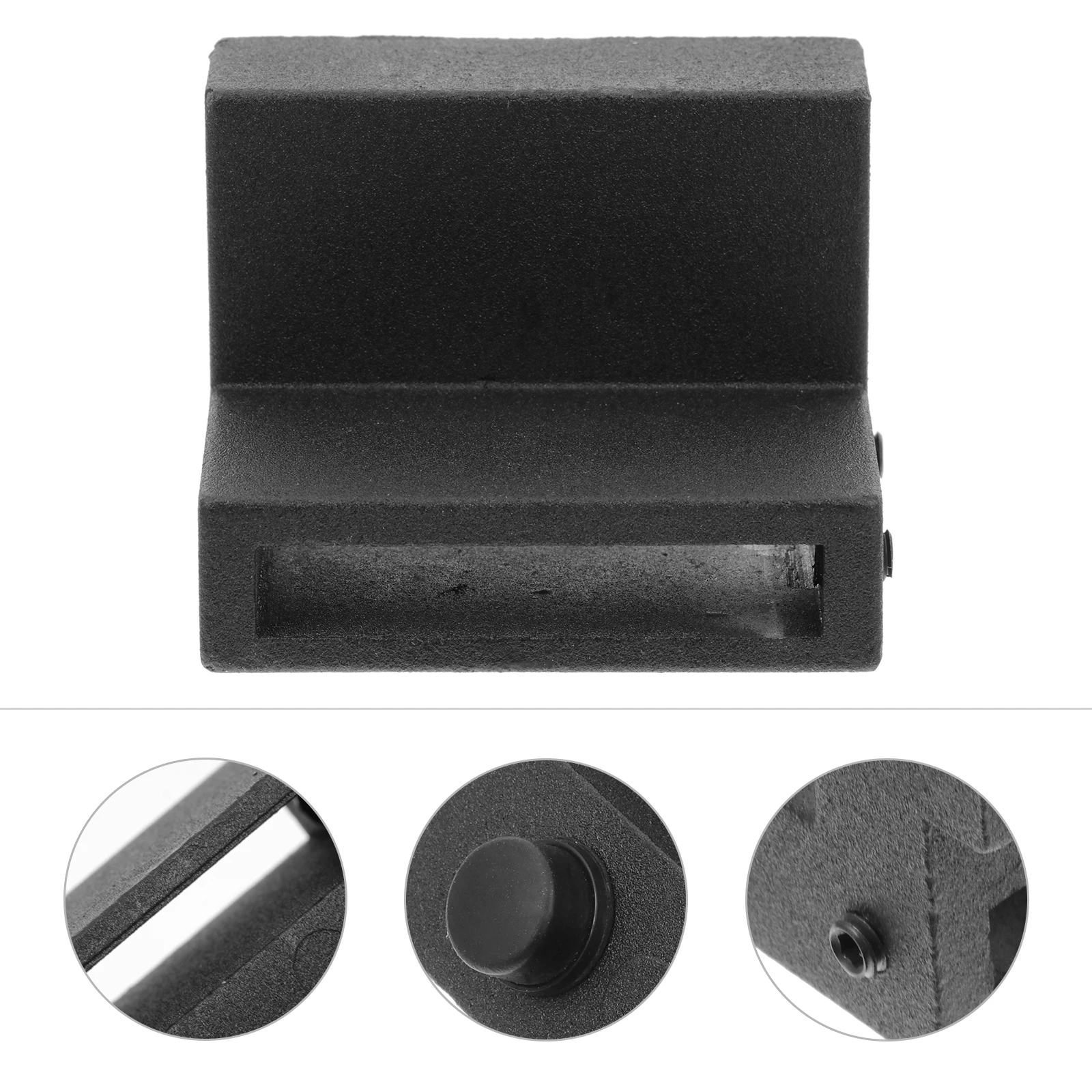 

Door Gear Limit Block Stopper Replacement Plug Track Roller Device Black Travel