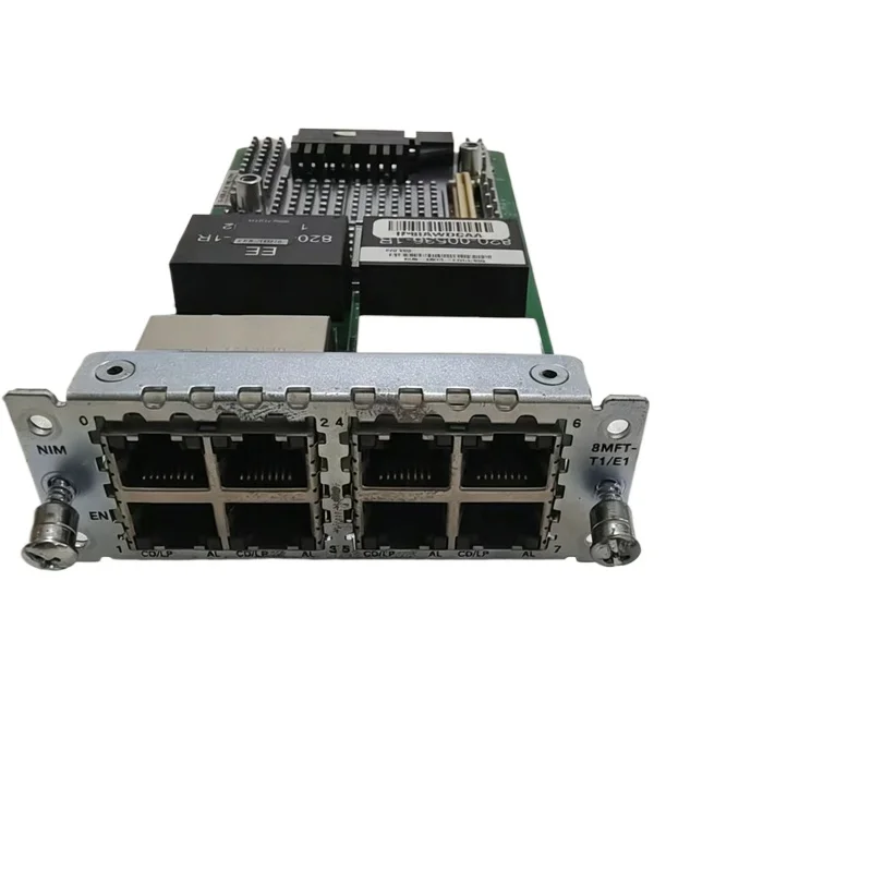 NIM-8MFT-T1/E1 Module Interface Card Used for ISR4000 Series Router Module Tested Well