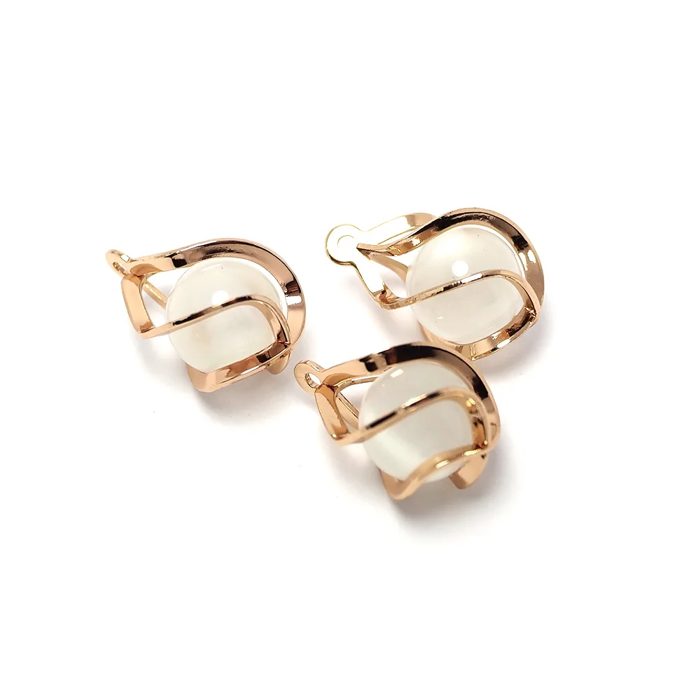 

6pcs Round Cat Eye Stone Twisted Pendant,Wrap Rose Gold Plated Brass Charms,19.2x13mm Earring Jewelry Necklace Making
