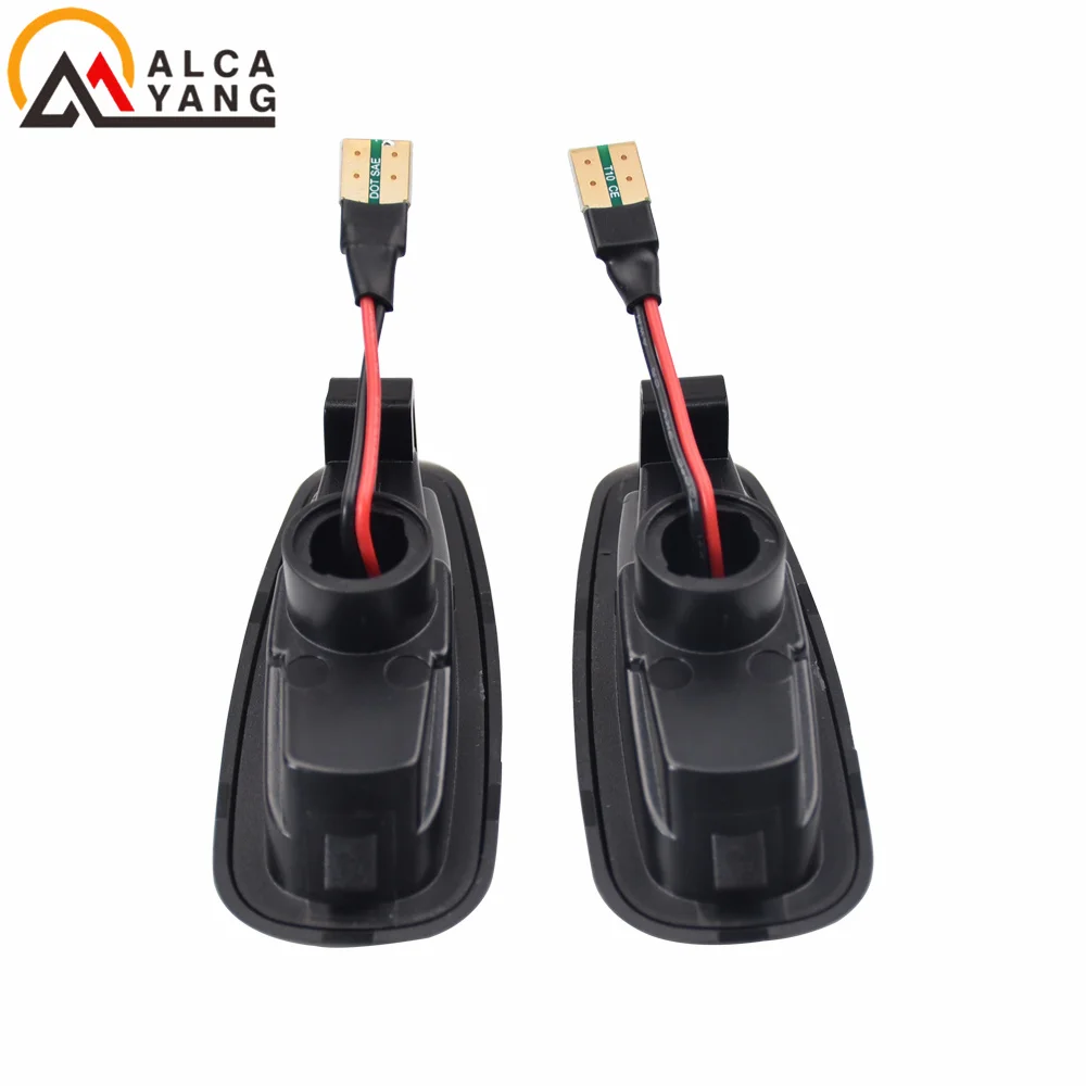 1Pair Dynamic Side Marker Turn Signal Indicator Repeater Light For Kia Pro Ceed Estate Rio III Hyundai Elantra I30 Azera Avante